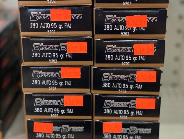 380 Auto 95gr Blazer 500rd
