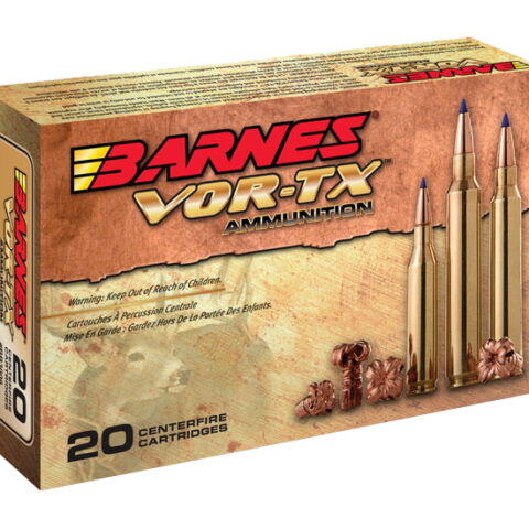 Barnes Vor-Tx .35 Whelen 180 grain TTSX Flat Base Centerfire Rifle Ammunition 500 ROUNDS