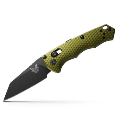 Benchmade Full Immunity, Axis, Stud Knife - Woodland Green