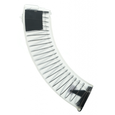 Bulgarian AK-47 7.62x39mm 40-Round Clear Polymer Magazine