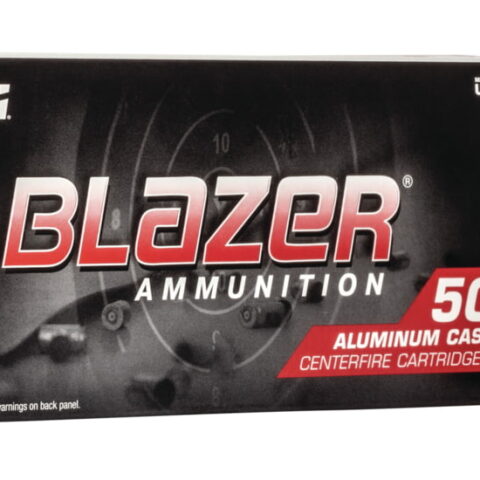 Buy CCI Ammunition Blazer Aluminum 40-sw-180-grain-full-metal-jacket-centerfire-pistol-ammunition-500-rds