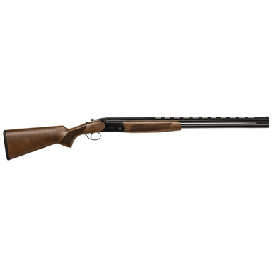 CZ-USA Drake 20 Gauge 28" Barrel, 3" Chamber, Gloss Black Chrome Metal Finish & Turkish Walnut Fixed Pistol Grip Stock Right Hand (Full Size) Includes 5 Chokes