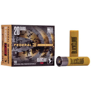 Federal Black Cloud TSS Waterfowl 20 Gauge 3" Shotshells 100 Round Case