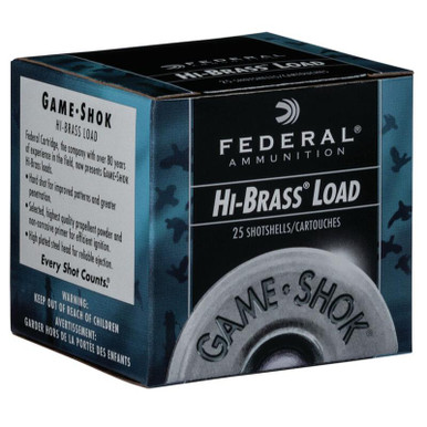 Federal Game-Shok Upland Hi-Brass 410 Bore - Shot Size 5 - Shot Charge 11/16oz