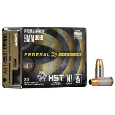 Federal Personal Defense HST 9mm Luger