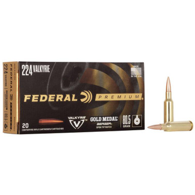 Federal Premium 224val 80.5gr Berger