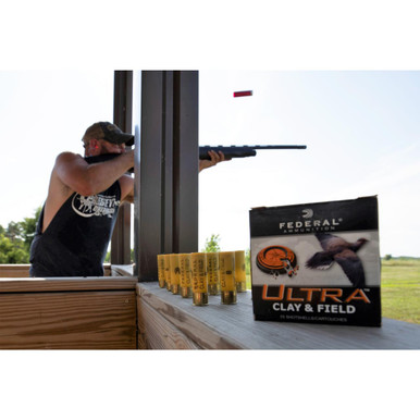 Federal Ultra Clay and Field Lead Shotshells 20ga - 2-3/4" 1oz 2-1/2 dram 250 Round Case