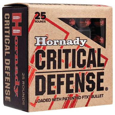 Hornady Critical Defense .380 Auto 90 Grain Flex Tip Expanding