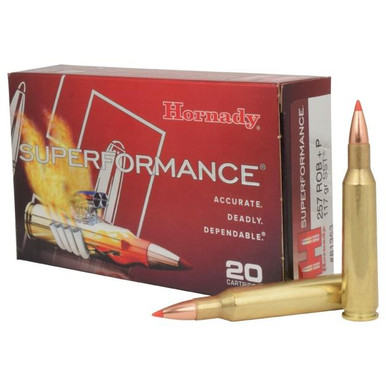 Hornady Superformance .257 Roberts +P 117 Grain SST