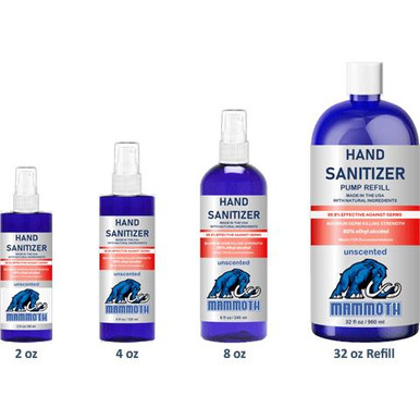 Mammoth Hand Sanitizer 32oz Refill