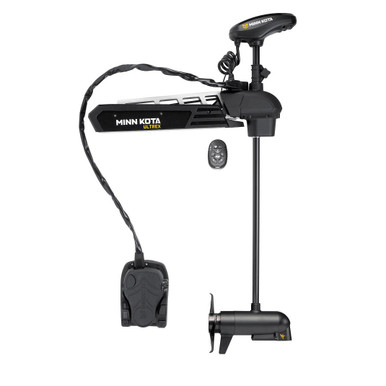 Minn Kota Ultrex 80lb 52" Foot Control Bow Mount Trolling Motor with Mega Down Imaging & Micro Remote