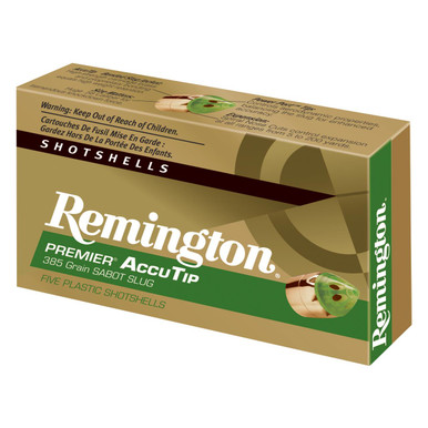 Remington Premier AccuTip Sabot Slug 12 Gauge 3" 385 grain