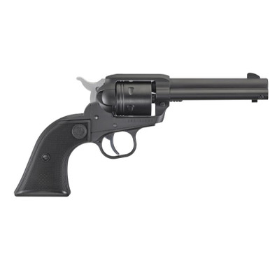 Ruger 2002 Wrangler 22 LR 4.62" 6 Round Black Checkered Grip Black