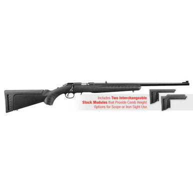 Ruger American - 22 LR - Black Composite/Satin Blued