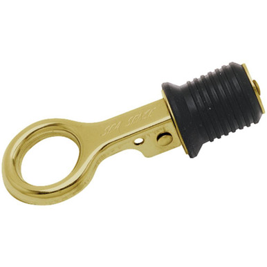 SeaSense Snap Drain Plug - 1" Brass