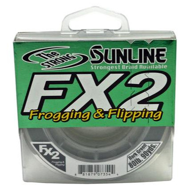 Sunline FX2 Braided Fishing Line - Dark Green