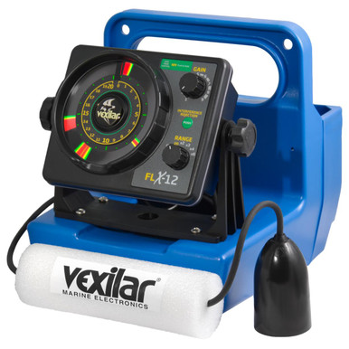 Vexilar Genz Pack FLX12 with 12 Degree Ice Ducer