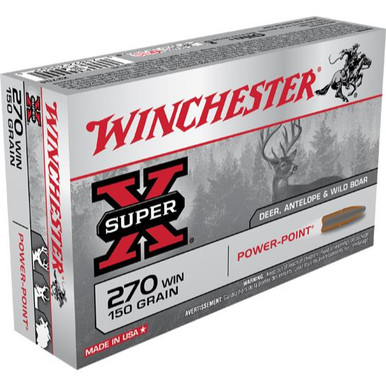 Winchester Super X Power-Point 270Win 150gr - 20 Rounds