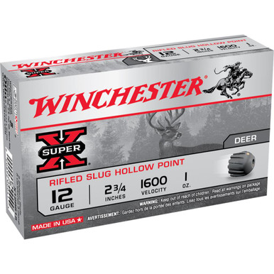 Winchester Super-X Rifled Slug Hollow Point 12ga 2.75"