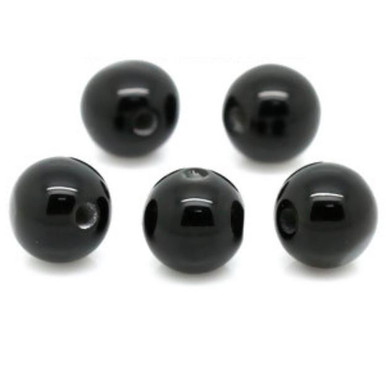 Woo! Tungsten Black Flipping Beads - 15 Pack